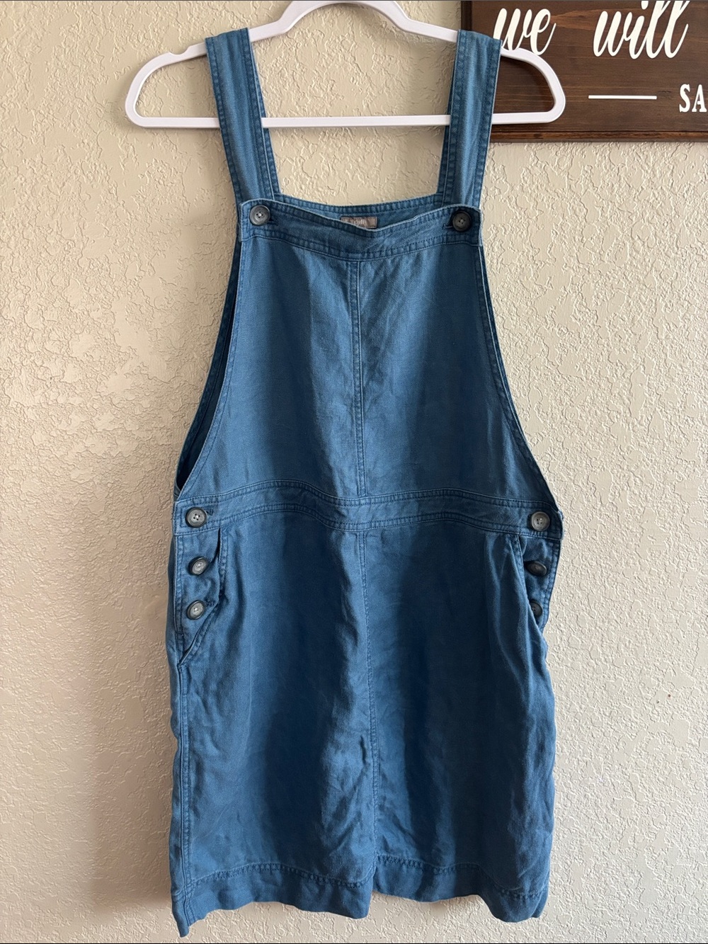 Blue Denim-Style Overall Dress - J.Jill